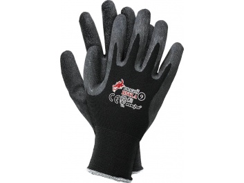 PROTECTIVE GLOVES - melns