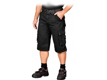 PROTECTIVE SHORT TROUSERS - melns